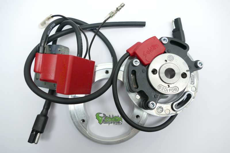 Selettra KZ complete digital System for Simson incl. Adapterplate